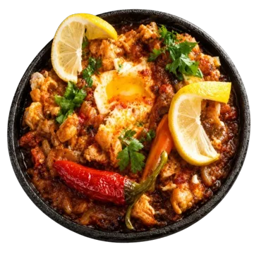Кавърма пилешка в сач голям | 1080гр.