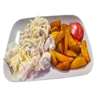 Пилешки късчета с топено сирене | 550гр.